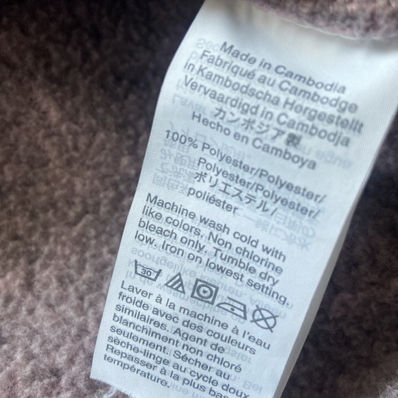 Women's Madewell Half Zip Sherpa Pullover S - Picture 6 of 6